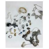 Jewelry, rings, earrings, bracelets etc