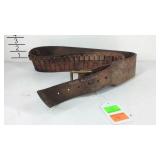 Leather ammo belt approx 45in needs conditioned