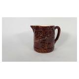 Ceramic grape themed water pitcher