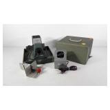 Argus 300 slide projector and Brumberger viewer,
