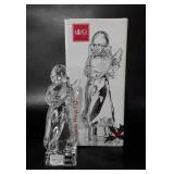Mikasa crystal Angelic Harp Figurine with box,