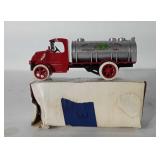 Die cast metal coin bank with box, limited