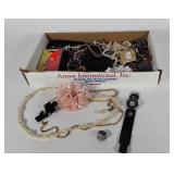 Costume jewelry and Pittsburgh Steelers watch