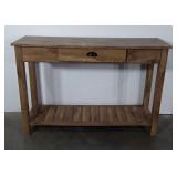 Entry/console table, 16" x 32" x 48"