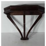 Wall shelf, missing brackets, 20" x 23.5"