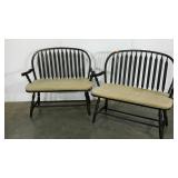 Two bench seats, includes pads, 40" width