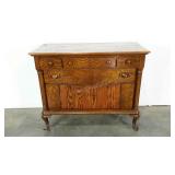 Server, really nice wood grain, 40" tall, front