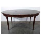 Oval dining table, top has some scuffs and