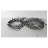 Two extension cords, 65ft and 70ft