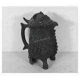 Aztec inspired pitcher, 10" tall