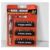 Tools, Black & Decker magnetic drive guide set,