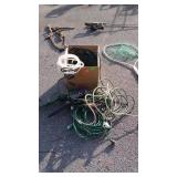 Extension cords, timers, light