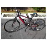Hyper shock 20, 18 speed bicycle with 26 inch