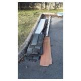 Misc Group of Building Materials, trim lumber,