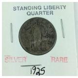 1925 standing liberty quarter