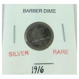 1916 barber dime