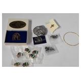 Jewelry, pins, Switzerland, Austria, Liberty