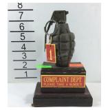 Complaint Dept take a number