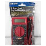 Tools, Seven function digital multimeter,