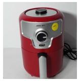 Dash red air fryer, works