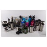 Beverage group, Starbucks mugs, yeti, L.L. Bean,