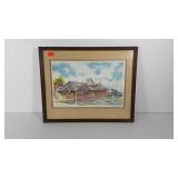 Piccadilly Street Station in Winchester print by