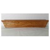 Wooden window valance, 5ft