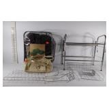 Bed comforter (full/queen size), purse,