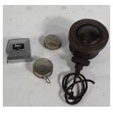 Tape measures and light