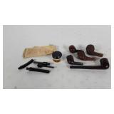 Tobacco pipes with pipe polish