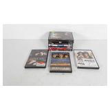 DVDs, includes Troy, American Gangster, Buffalo