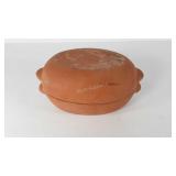 Pottery roaster, 12x5x7, heavy