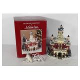 Porcelain Christmas village building, St.