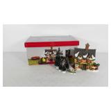 Porcelain Christmas village building, Department