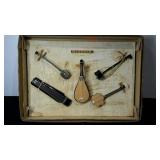 Mounted Asian decorative arts, mini musical
