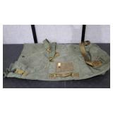 US military gear bag, 31" round duffle, holes as