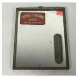Advertising, Royal Crown Cola mirror with