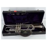 King trumpet with case