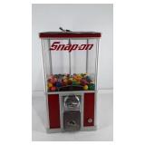 Snap-on gumball machine, 10" x 19.5", includes