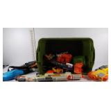 Nerf & water guns (not tested)