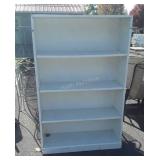 Book or Storage Unit Shelf, white painted pine