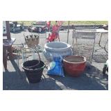 Gardening Accessories lot includes, poly