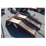 Set of metal Car Ramps