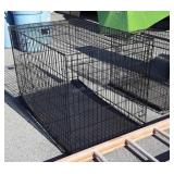 Folding Pet Cage 48x30x33" high