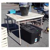 Folding Card Table, used still usable for certain