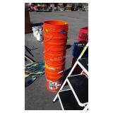 10 Home Depot 5 Gallon Buckets, seller  code L7