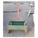 Scotts Drop Type Fertilizer Spreader, metal