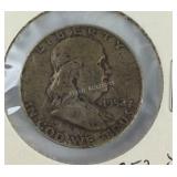 1952-D Franklin half dollar