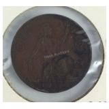 1937 English large penny