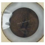 1944 English half penny